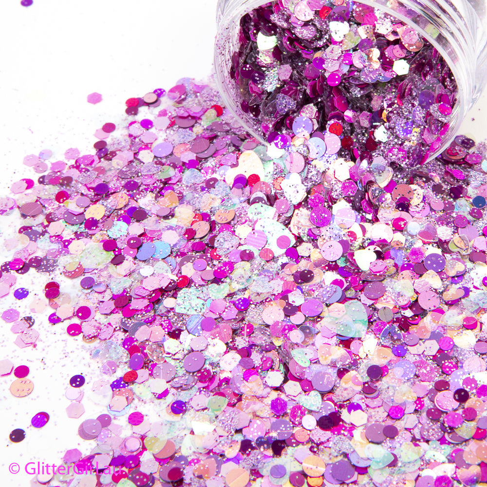 Glitter Girl Unicorn Glitter – Pink Disco