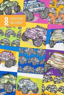 MONSTER TRUCK QUILT