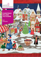 Christmas Village Tile Scene (P)