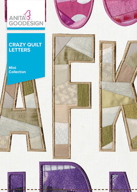 Mini - Crazy Quilt Letters