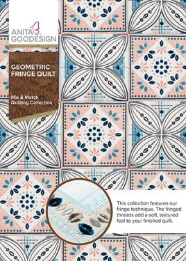 Geometric Fringe Quilt