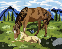 Horse Tile Scene (P)