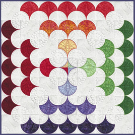 Hoopsisters Fanfare Quilt